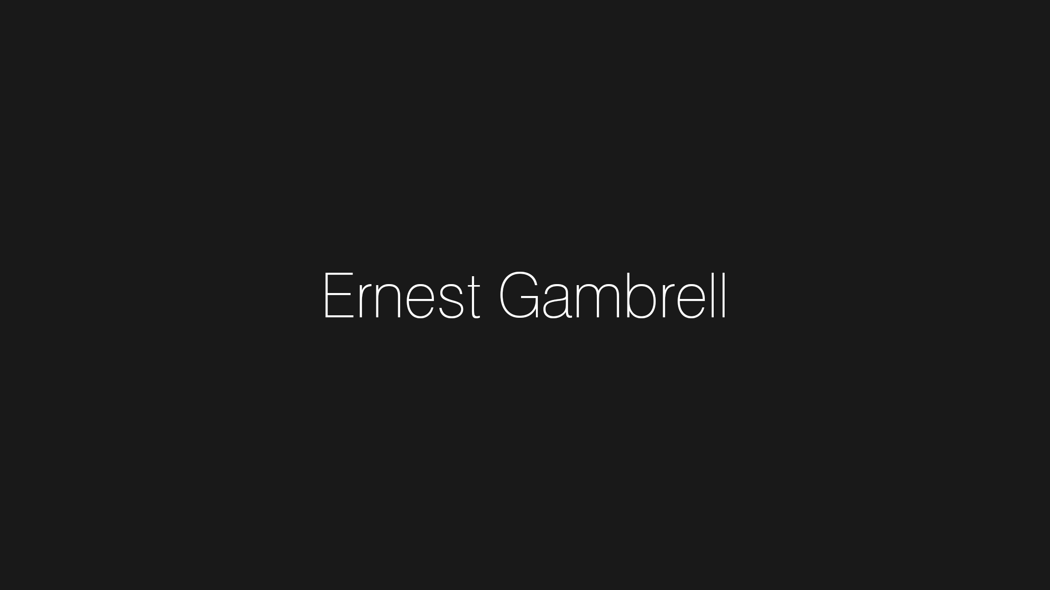 Ernest Gambrell Ministries