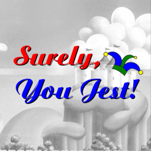 Surely, You Jest!-logo