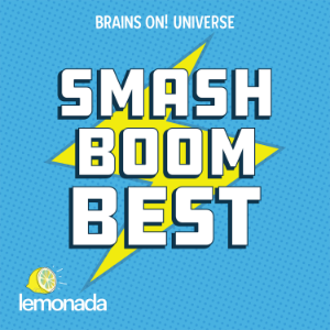 Smash Boom Best: A funny, smart debate show for kids and family-logo