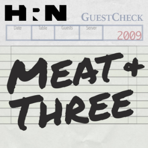 Meat + Three-logo