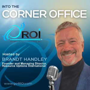 ROI’s Into the Corner Office Podcast: Powerhouse Middle Market CEOs Telling it Real—Unexpected Caree...-logo