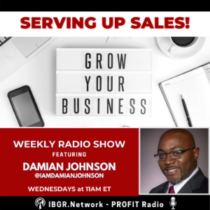 SERVING UP SALES! with Damian Johnson-logo