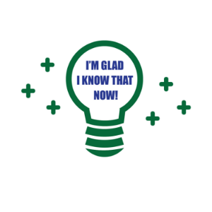 I’m Glad I Know That Now!-logo