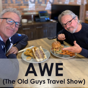 Aging With Energy: The Old Guys Travel Show-logo