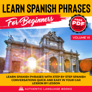 Learn Spanish Phrases For Beginners Volume VI-logo