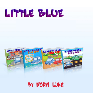 Little Blue Cars Series-Four-Book Collection