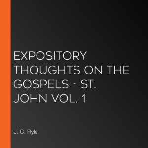 Expository Thoughts on the Gospels - St. John Vol. 1