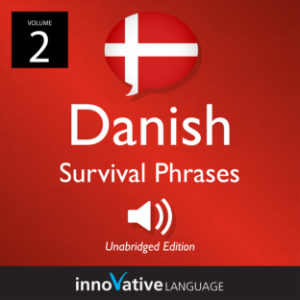 Learn Danish: Danish Survival Phrases, Volume 2-logo