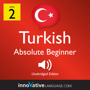 Learn Turkish - Level 2: Absolute Beginner Turkish, Volume 1-logo