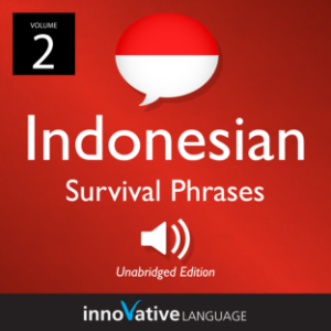 Learn Indonesian: Indonesian Survival Phrases, Volume 2-logo