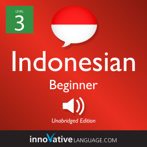 Learn Indonesian - Level 3: Beginner Indonesian, Volume 1-logo