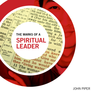 The Marks of a Spiritual Leader-logo