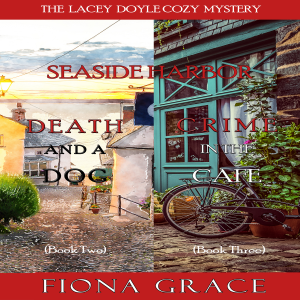 A Lacey Doyle Cozy Mystery Bundle: Death and a Dog (#2) and Crime in the Café (#3)
