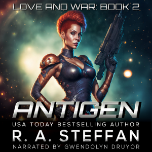 Antigen: Love and War, Book 2-logo