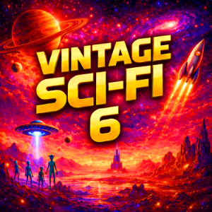 Vintage Sci-Fi 6 - 21 Classic Science Fiction Short Stories from Philip K Dick, Isaac Asimov, Murray Leinster, Robert Silverberg, Harry Harrison and more