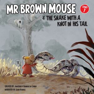Mr Brown Mouse And The Snake With A Knot In His Tail-logo