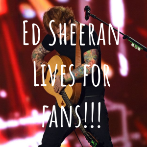 Ed Sheeran Lives for fans!!!-logo