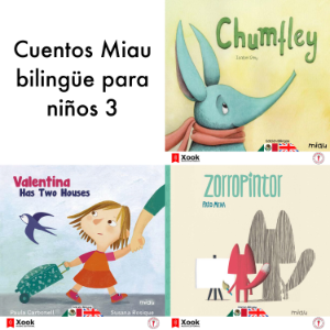 Cuentos Miau bilingüe para niños 3