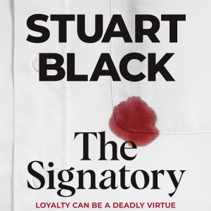 The Signatory: a crime novel-logo