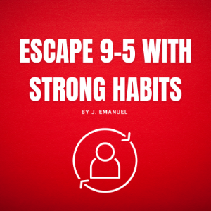Escape 9 to 5 with strong habits-logo