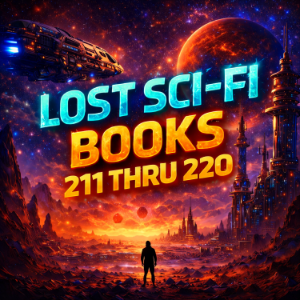 Lost Sci-Fi Books 211 thru 220 - Ten Lost Vintage Sci-Fi Short Stories from the 1930s, 40s, 50s and 60s