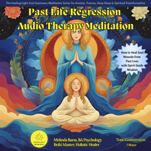 Past Life Regression Audio Therapy Meditation, Melinda Barss Healing Light Press-logo
