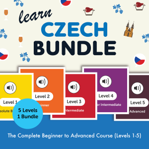 Learn Czech Bundle - The Complete Beginner to Advanced Course (Levels 1-5)-logo