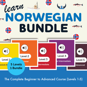 Learn Norwegian Bundle - The Complete Beginner to Advanced Course (Levels 1-5)-logo