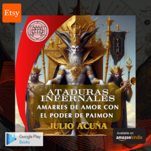 ATADURAS INFERNALES: AMARRES DE AMOR CON EL PODER DE PAIMON (Spanish Edition)-logo