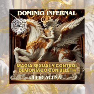 DOMINIO INFERNAL: MAGIA SEXUAL Y CONTROL DEMONÍACO CON BELETH (Spanish Edition)-logo