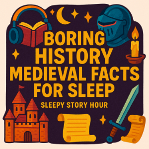 Boring History Medieval Facts For Sleep-logo