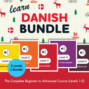 Learn Danish Bundle - The Complete Beginner to Advanced Course (Levels 1-5)-logo