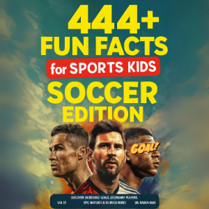 444 + Fun Facts for Sports Kids: Soccer Edition: Discover Incredible Goals, Legendary Players, Epic Matches & So Much More!-logo