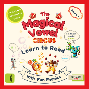 The Magical Vowel Circus: Learn to Read with Fun Phonics-logo