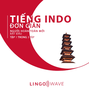 Tiếng Indo đơn giản - Người hoàn toàn mới bắt đầu - Tập 1 trong 3 tập-logo