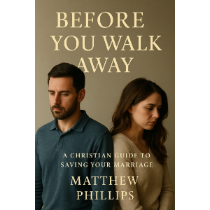 Before You Walk Away: A Christian Guide to Saving Your Marriage.