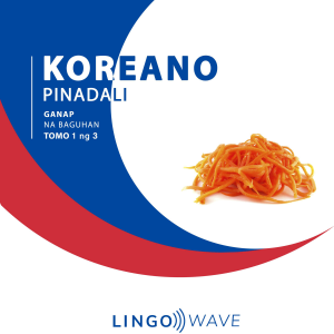 Koreano Pinadali - Ganap na Baguhan - Tomo 1 ng 3