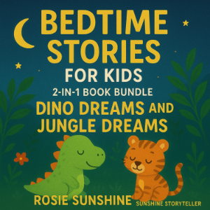 Bedtime Stories for Kids 2 in 1 Book Bundle Dino Dreams and Jungle Dreams-logo