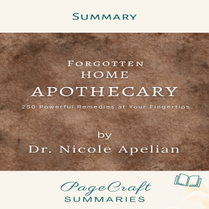 Forgotten Home Apothecary by Dr. Nicole Apelian Audiobook Summary-logo