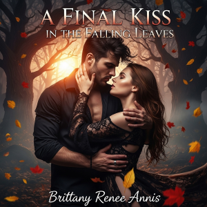 A final kiss in the falling leaves