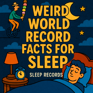 Weird World Record Facts For Sleep