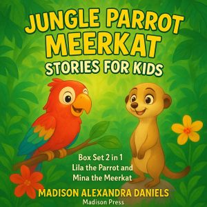 Jungle Parrot Meerkat Stories for Kids Box Set 2 in 1