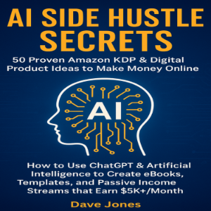 AI Side Hustle Secrets: 50 Proven Amazon KDP & Digital Product Ideas to Make Money Online-logo