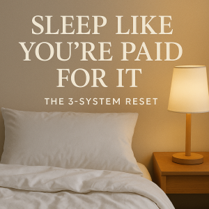 Sleep Like You’re Paid For It
