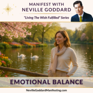 Manifest with Neville Goddard: Emotional Balance
