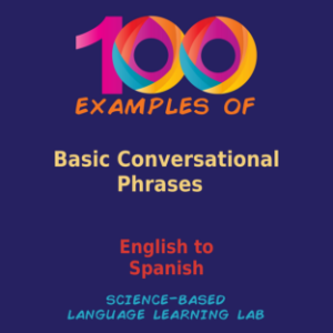 100 Examples Of Basic Conversational Phrases