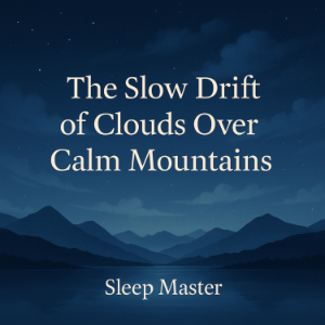 The Slow Drift of Clouds Over Calm Mountains