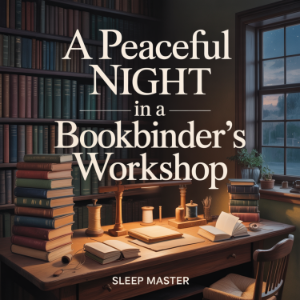 A Peaceful Night in a Bookbinder’s Workshop