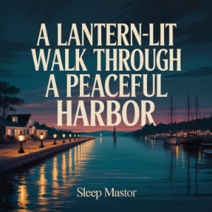 A Lantern-Lit Walk Through a Peaceful Harbor