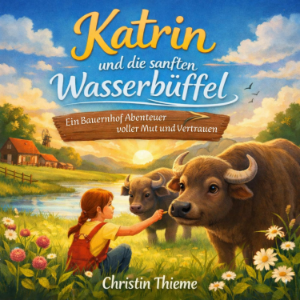 Katrin und die sanften Wasserbüffel